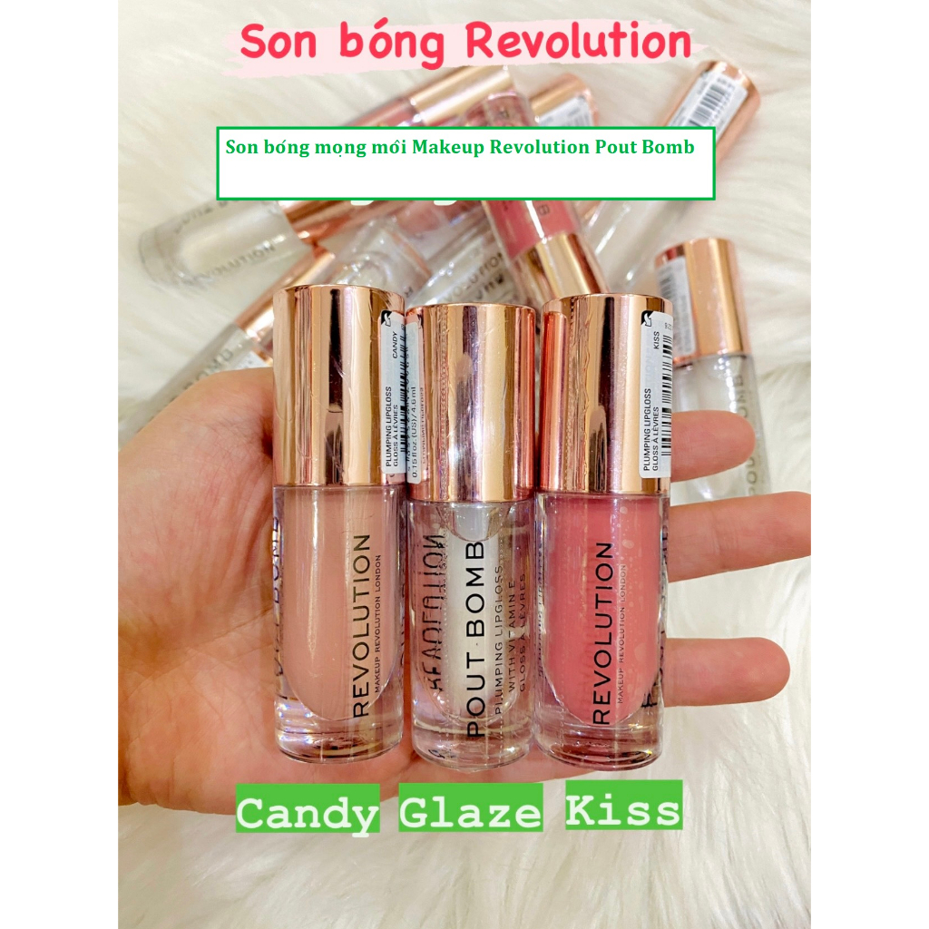 Son bóng mọng môi Makeup Revolution Pout Bomb