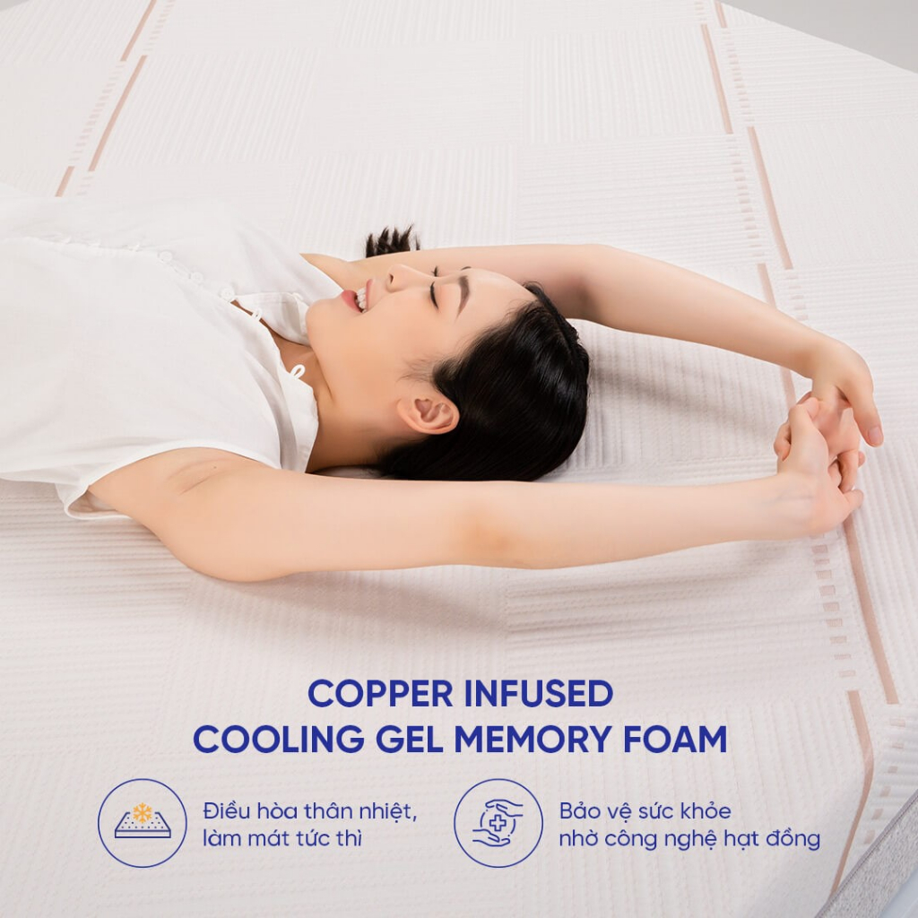 Nệm Foam Comfy Lux 1.0