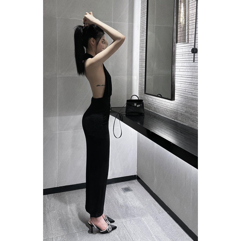 👗 ĐẦM MAXI YẾM TAG EO