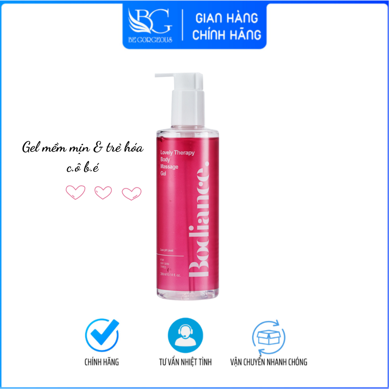 Gel massage trẻ hoá body và vùng kín Lovely Therapy Body Massage Gel Bodiance 300ml - Be_g0rgeous