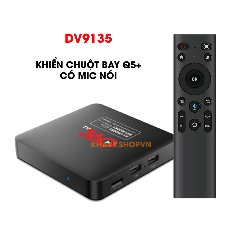 Android TV Box Viettel, TV360 DV9135 - IP952 qua sử dụng, đầy đủ phụ kiện