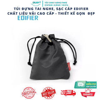 Túi Đựng Tai Nghe Edifier Vải Chống Nước Chất Lượng Cao| Thiết Kế Đẹp| Tiện Dụng Đựng Phụ Kiện| ENJOY PLUS