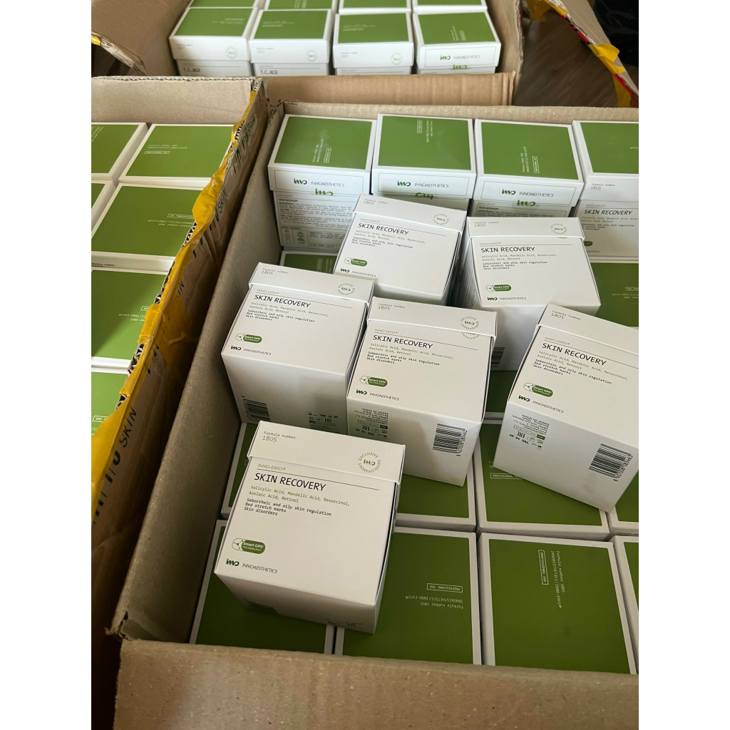 Innoaesthetics Skin Recovery Hoạt Chất Peel Tái Tạo Da Mụn  5 lọ × 5ml