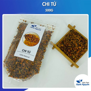 Chi tử khô, sạch, đẹp 500g ( Hạt chi tử, dành dành, gia vị tạo màu tự nhiên) - Thảo Dược Hạnh Nguyên