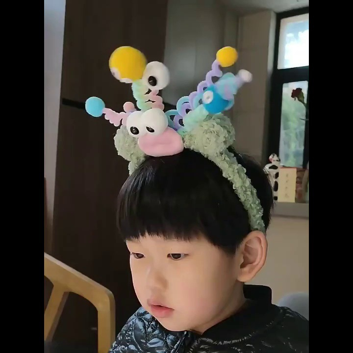 Băng đô, bờm cài tóc bờm tóc quái vật ngộ nghĩ tua rua sinh nhật đáng yêu