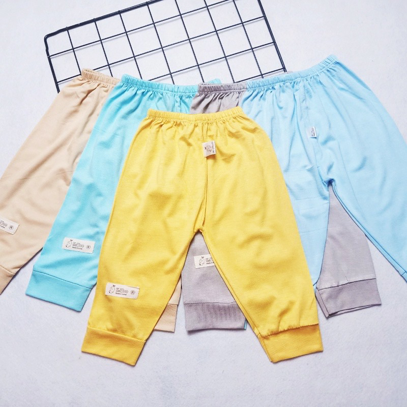 Quần dài cho bé trai và bé gái chất thun lạnh mềm mịn mát thông hơi QCD03