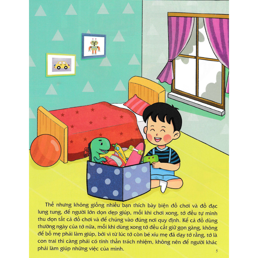 Sách - Giáo dục giới tính và nhân cách dành cho bé trai - Combo 4 cuốn cho bé từ 5 đến 12 tuổi
