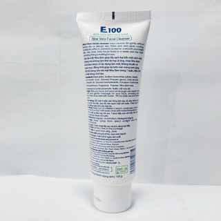 Sữa rửa mặt E100 Nha đam 100g