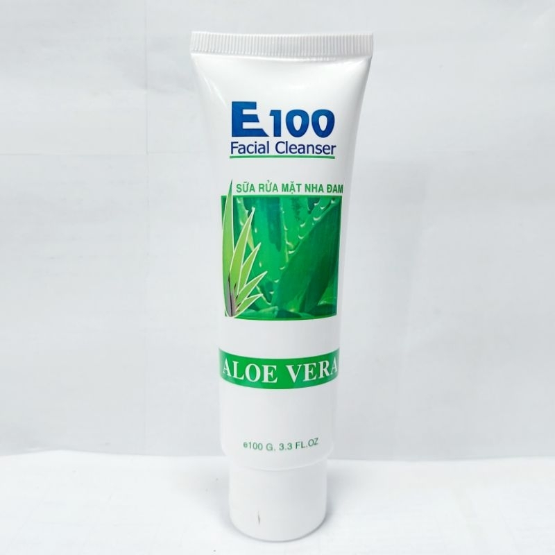 Sữa rửa mặt E100 Nha đam 100g