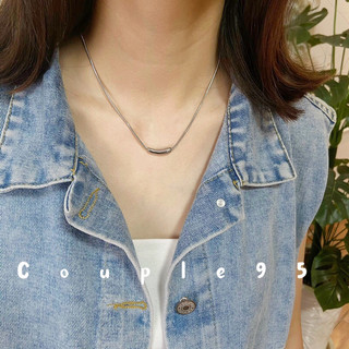 Vòng cổ bên nhỏ bên lớn
