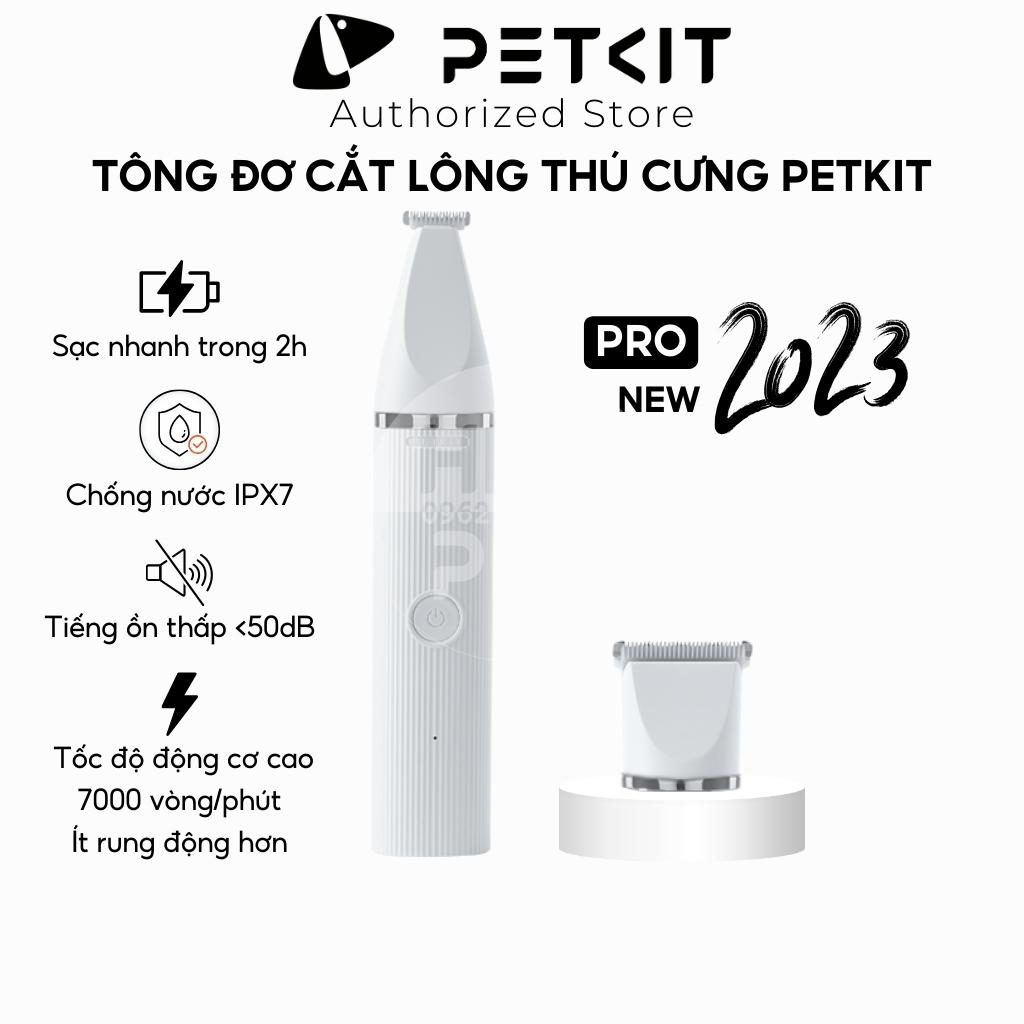 Tông Đơ Đa Năng PETKIT 2in1 Pro 2023 Chuyên Dụng Cắt Tỉa Lông Chó, Mèo - HeLiPet