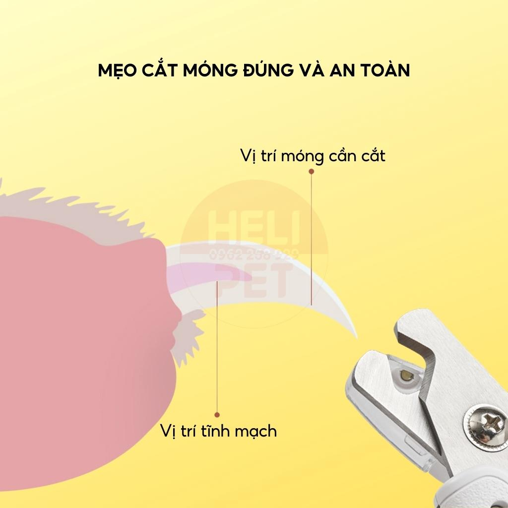 Kìm Cắt, Bấm Móng Chó Mèo Có Đèn Led PETKIT - HeLiPet