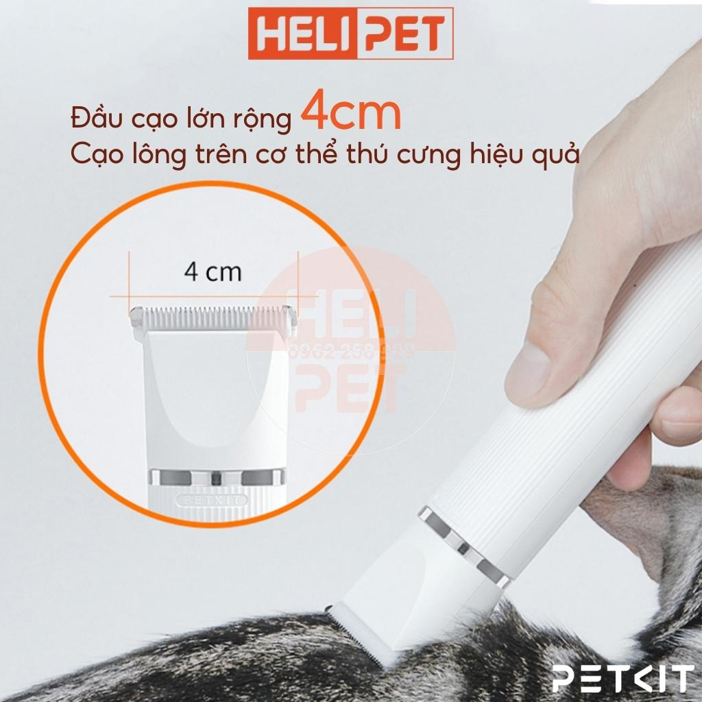 Tông Đơ Đa Năng PETKIT 2in1 Pro 2023 Chuyên Dụng Cắt Tỉa Lông Cho Thú Cưng - HeLiPet