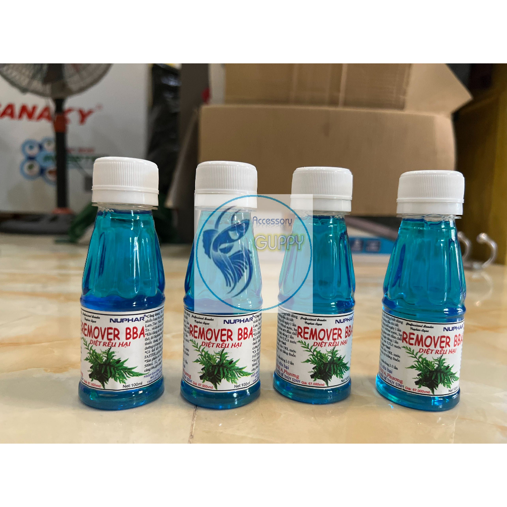 Thuốc diệt rêu REMOVE BBA Nuphar ( Xanh dương 100ml)