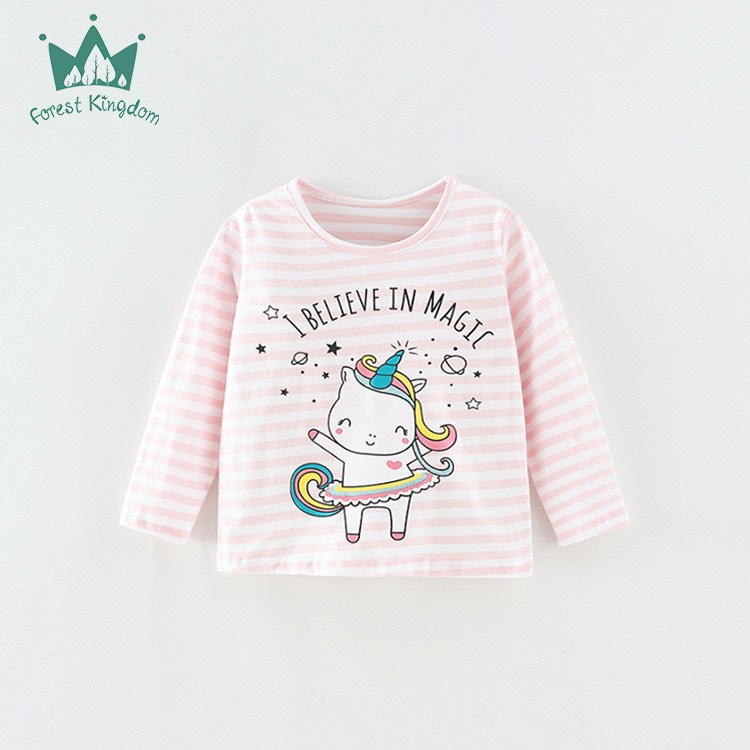 Áo Thun Dài Tay Cotton Nhiều Mẫu Cho Bé Gái Mẫu Mới 2023 P3 - Jumping Beans Official Store