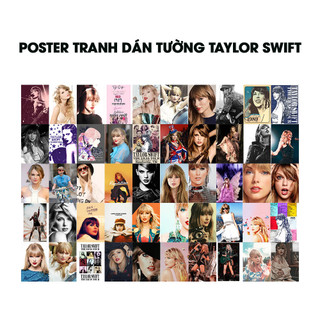 50 poster tranh dán tường ca sĩ taylor swift - khổ a4