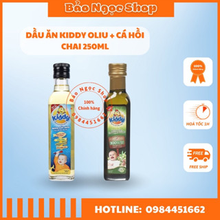 Dầu ăn Kiddy Oliu + Cá Hồi