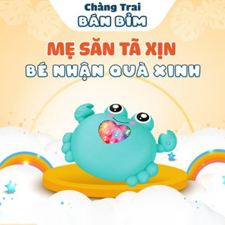 Cua phát nhạc, cua hình trái tim di chuyển được đáng yêu cho bé - Qùa tặng Chàng Trai Bán Bỉm