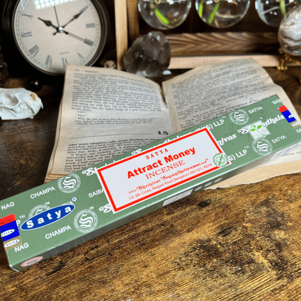 Nhang ATTRACT MONEY Satya Incense - Thanh hương Thu Hút Tài Lộc | Chakra Heal Incense