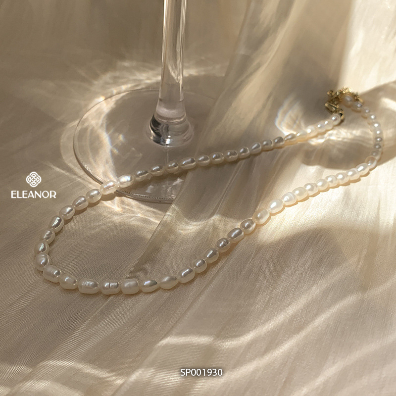 Dây chuyền nữ ngọc trai nhân tạo Eleanor Accessories dạng chuỗi hạt phụ kiện trang sức vòng cổ 1930