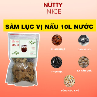 Set sâm lục vị nấu được 10 Lít nước Nutty Nice