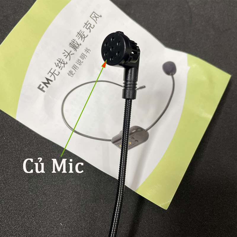 Mic không dây đa năng bắt sóng FM cho máy trợ giảng sử dùng sóng đài FM rất dễ sử dụng