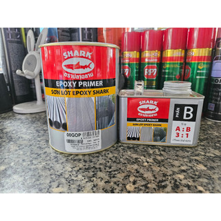 Sơn Lót Kẽm 2 thành phần TOA Epoxy Shark