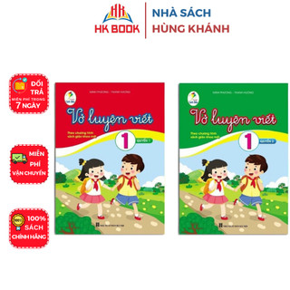 Bộ Vở Luyện Viết Lớp 1 – Cánh Diều - Theo Chương trình sách giáo khoa mới 2021 (2 quyển) - V CB 33