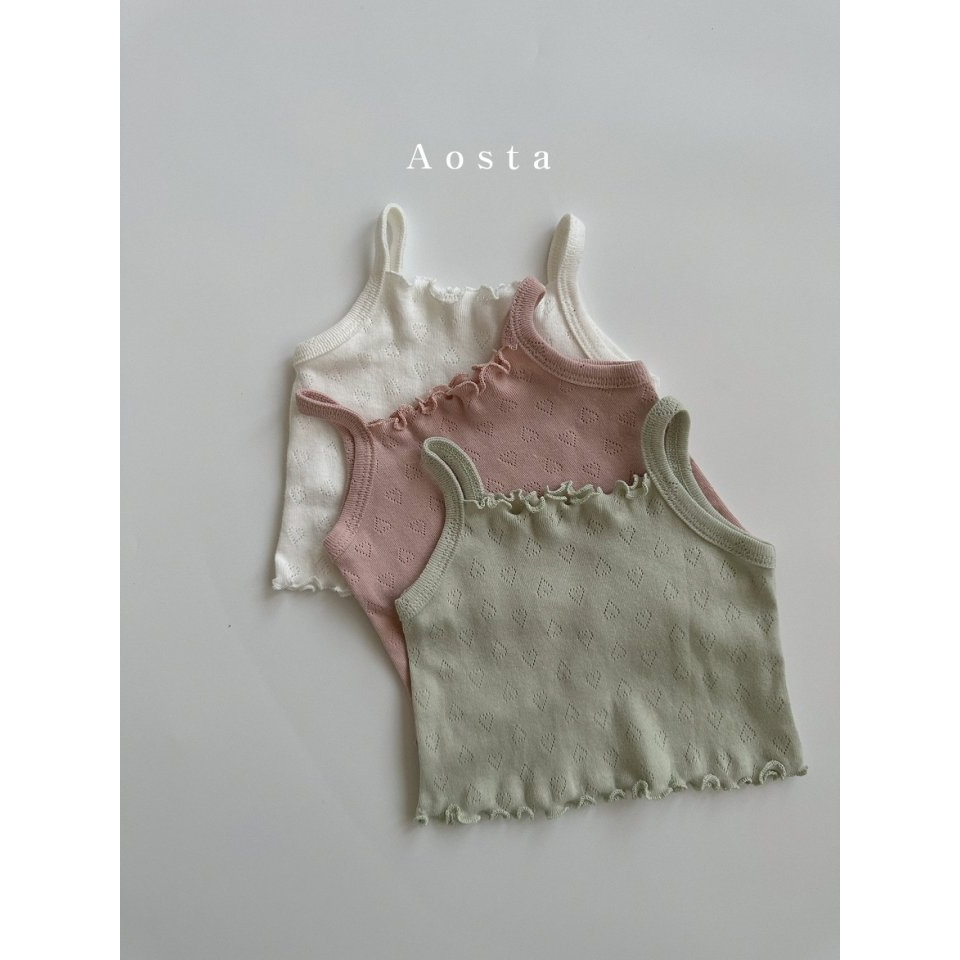 Áo thun 2 dây Hàn Quốc hãng Aosta cho bé gái 11-13kg