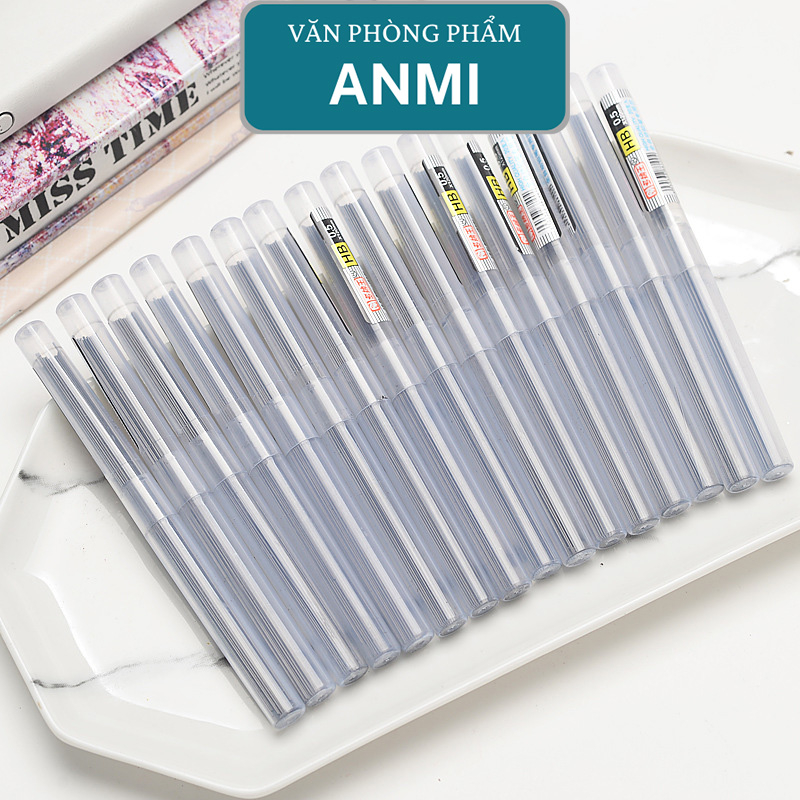 Ruột bút chì cơ 2B ngòi thay thế bút chì 0.5mm 0.7mm tùy chọn tiện lợi RB51