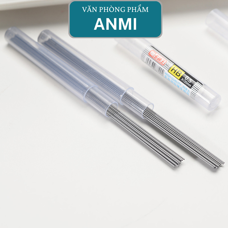 Ruột bút chì cơ 2B ngòi thay thế bút chì 0.5mm 0.7mm tùy chọn tiện lợi RB51