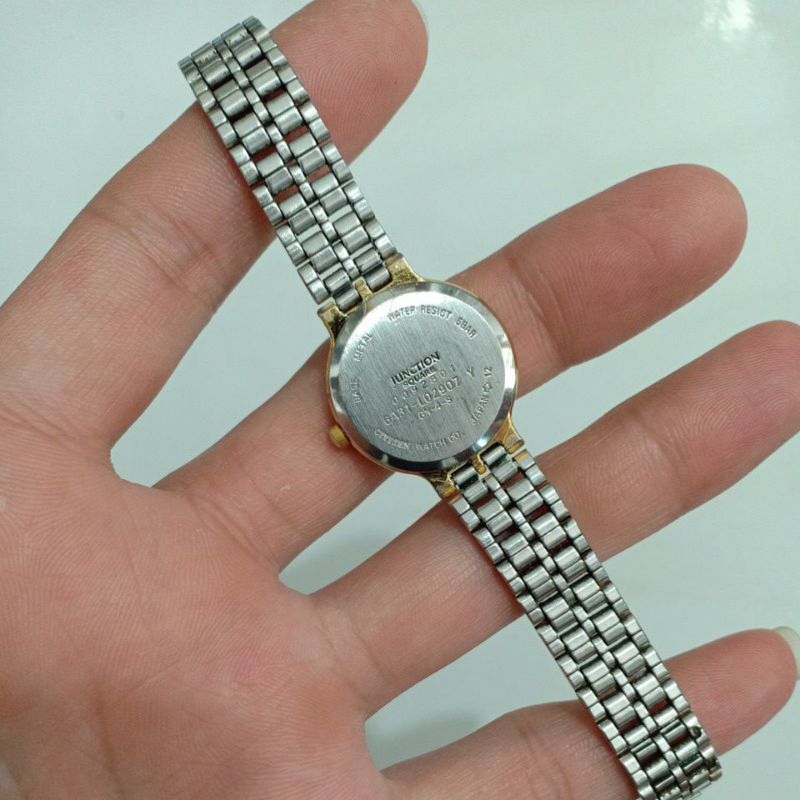 Đồng hồ si nhật nữ hiệu CITIZEN JUNCTION demi mạ vàng