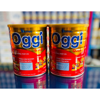 Sữa bột Oggi Gold cho trẻ suy dinh dưỡng thấp còi
