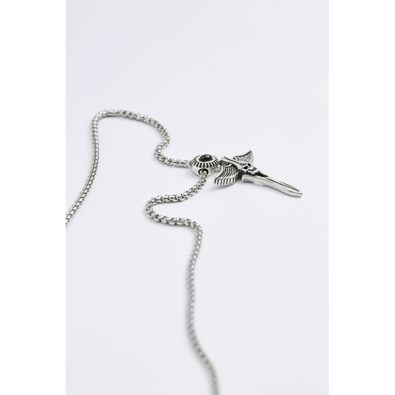 Dây chuyền Zara authentic SKULL PENDANT