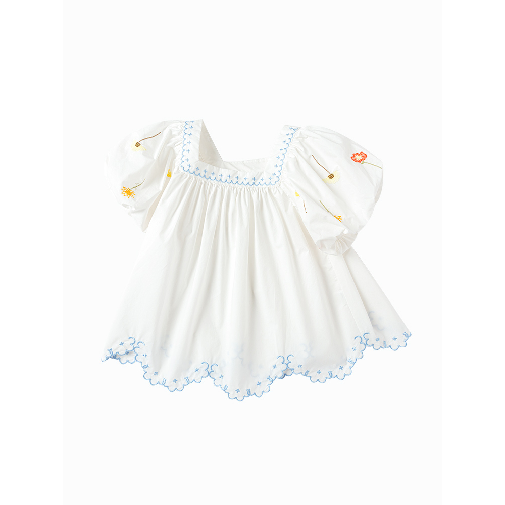 Áo babydoll bé gái họa tiết hoa xinh xắn BALABALA - KIDS 202223111071