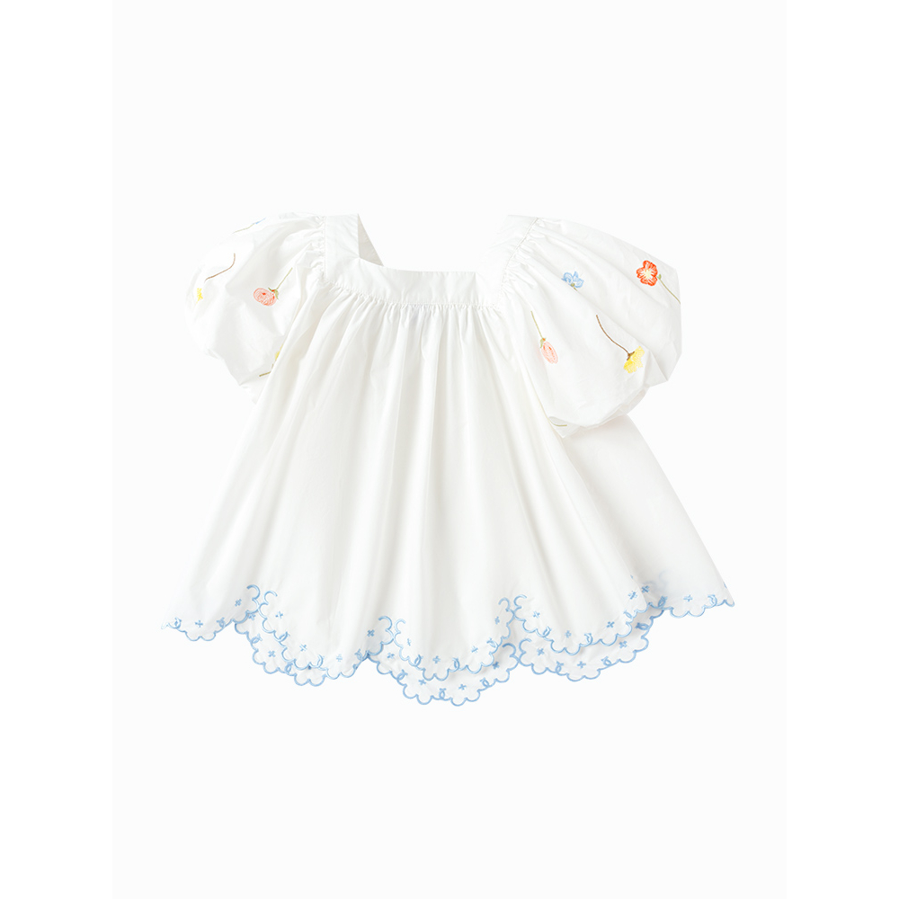 Áo babydoll bé gái họa tiết hoa xinh xắn BALABALA - KIDS 202223111071