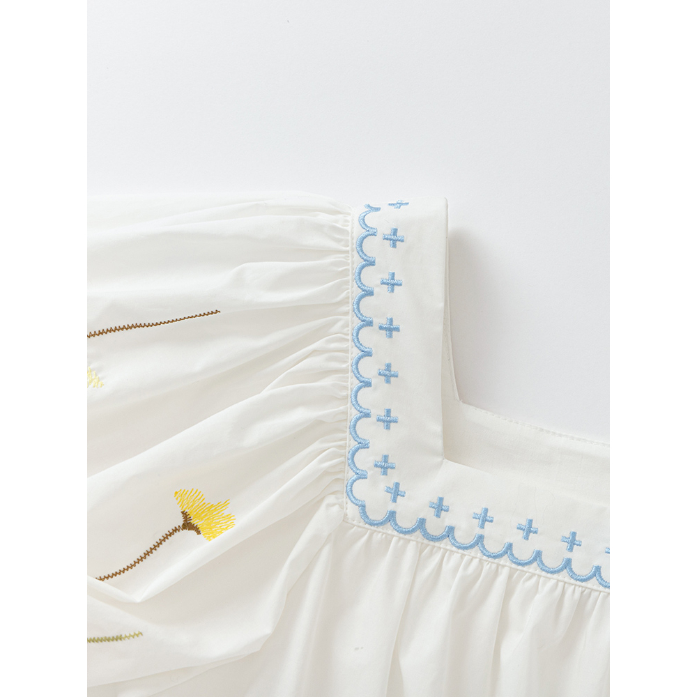 Áo babydoll bé gái họa tiết hoa xinh xắn BALABALA - KIDS 202223111071