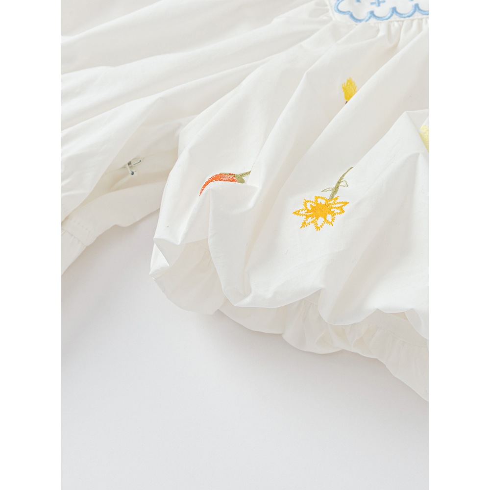 Áo babydoll bé gái họa tiết hoa xinh xắn BALABALA - KIDS 202223111071