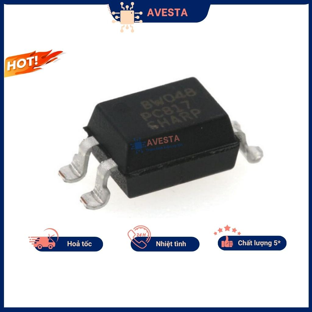 Ic quang PC817 PC817C DIP-4/SOP-4 loại thường/chính hãng Sharp Avesta