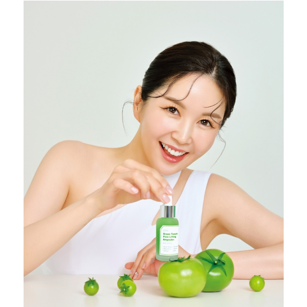 Tinh chất cà chua xanh SUNGBOON Editor Green Tomato Pore Lifting Ampoule