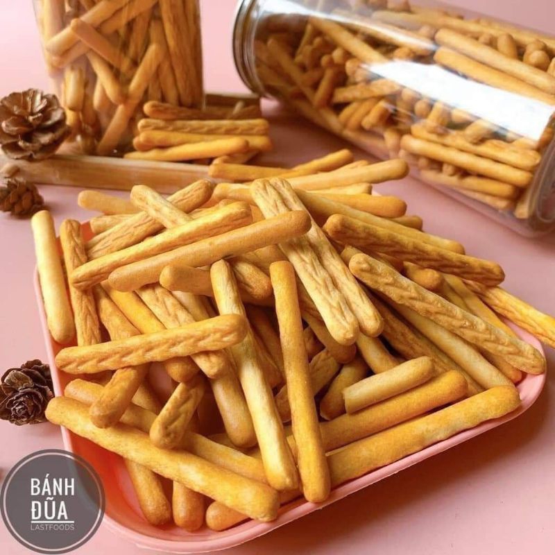 Bánh quy đũa mặn VỠ 50% gói 500g