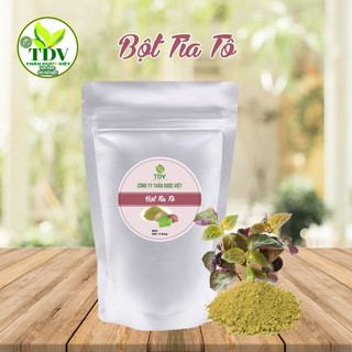 Bột lá tía tô nguyên chất 100% - Hàng công ty Thảo Dược Việt