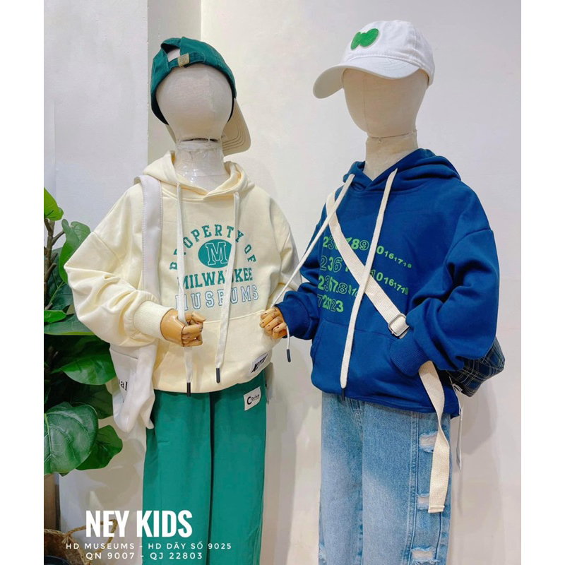 Áo Hoodie phong cách cho bé