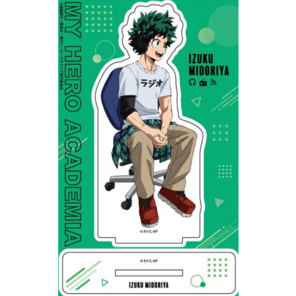 Mô hình Standee BOKU NO HERO ACADEMIA ver GHẾ XOAY Học Viện Anh Hùng tượng mica acrylic anime chibi trưng bày