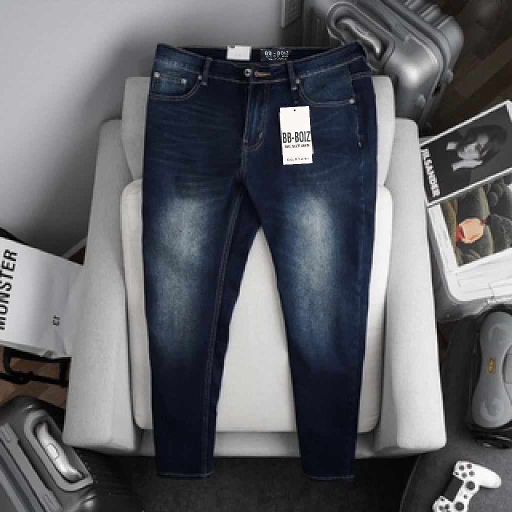BIGSIZE - Quần Jean dài BB - Boiz nam size  80kg - 130kg - Mã 342/165 rách/341/343/183/453/144=244