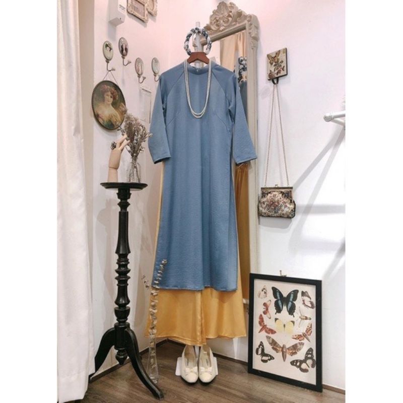 Áo dài bigsize 3XL, Áo dài dáng xưa, áo dài dáng suông bigsize nhiều màu đẹp