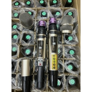 Micro kéo UHF thân kim loại đầu nhôm khối cao cấp tiếng cực hay