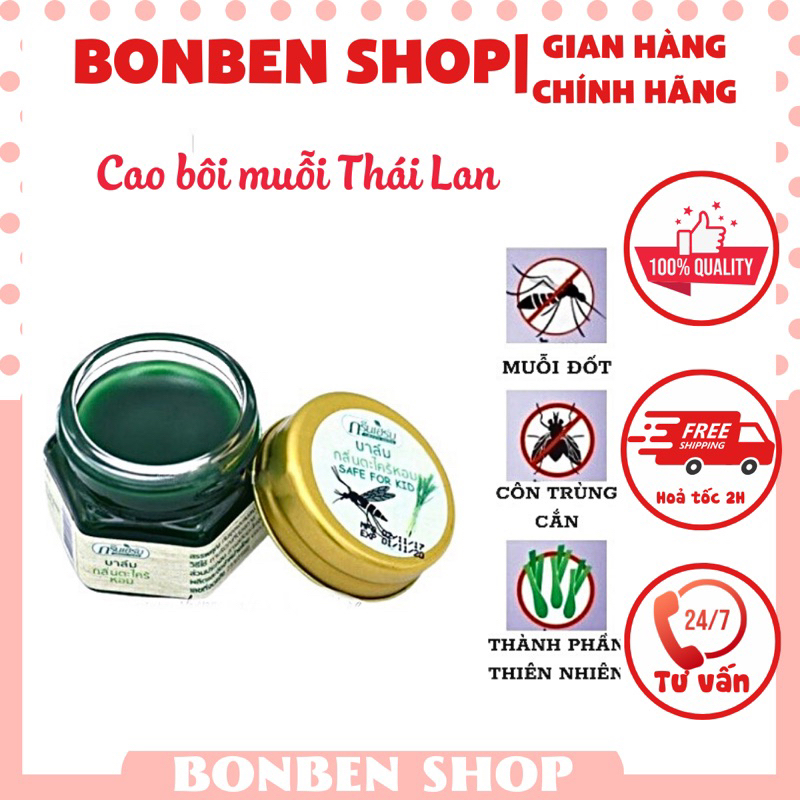 Cao bôi muỗi đốt, côn trùng cắn Thái Lan