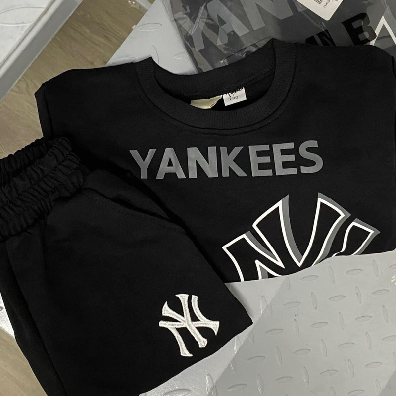 Sét bộ nỉ mlb cho bé trai gái