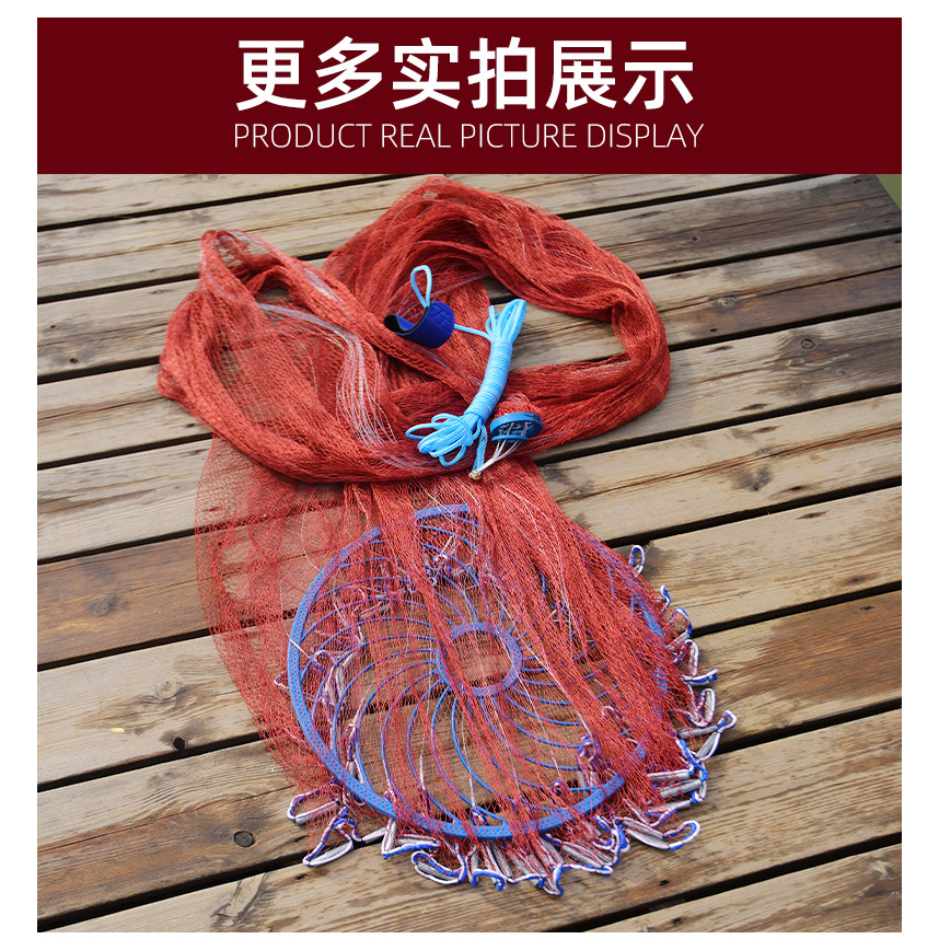 Chài Dù Đĩa Bay UFO Sợi Dù Thái Lan Cao Cấp Đủ Size